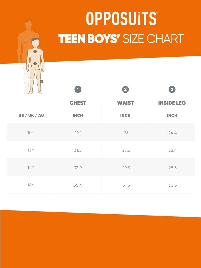 Opposuits Solid Colored Suits for Boys Outfits Come with Pants, Jacket and Tie,Navy Royale Teen,16 - Image 5